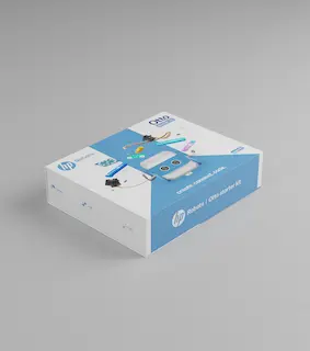 HP Otto Roboter Starter Kreativ-Kit (3D-Plastikteile nicht enthalten - zum Selbstdrucken) – Ansicht 2