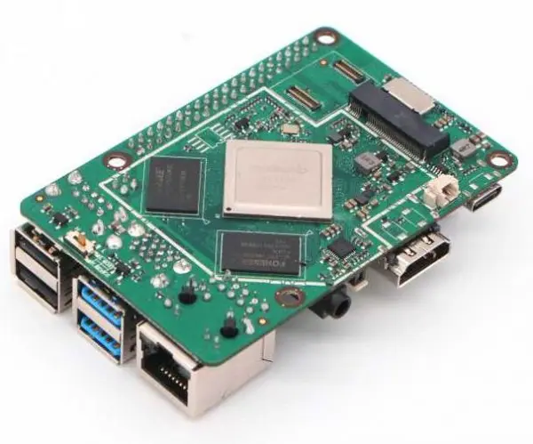 Rock Pi 4 Model A 4GB V1.4 (ohne WLAN/Bluetooth/PoE) – Ansicht 2