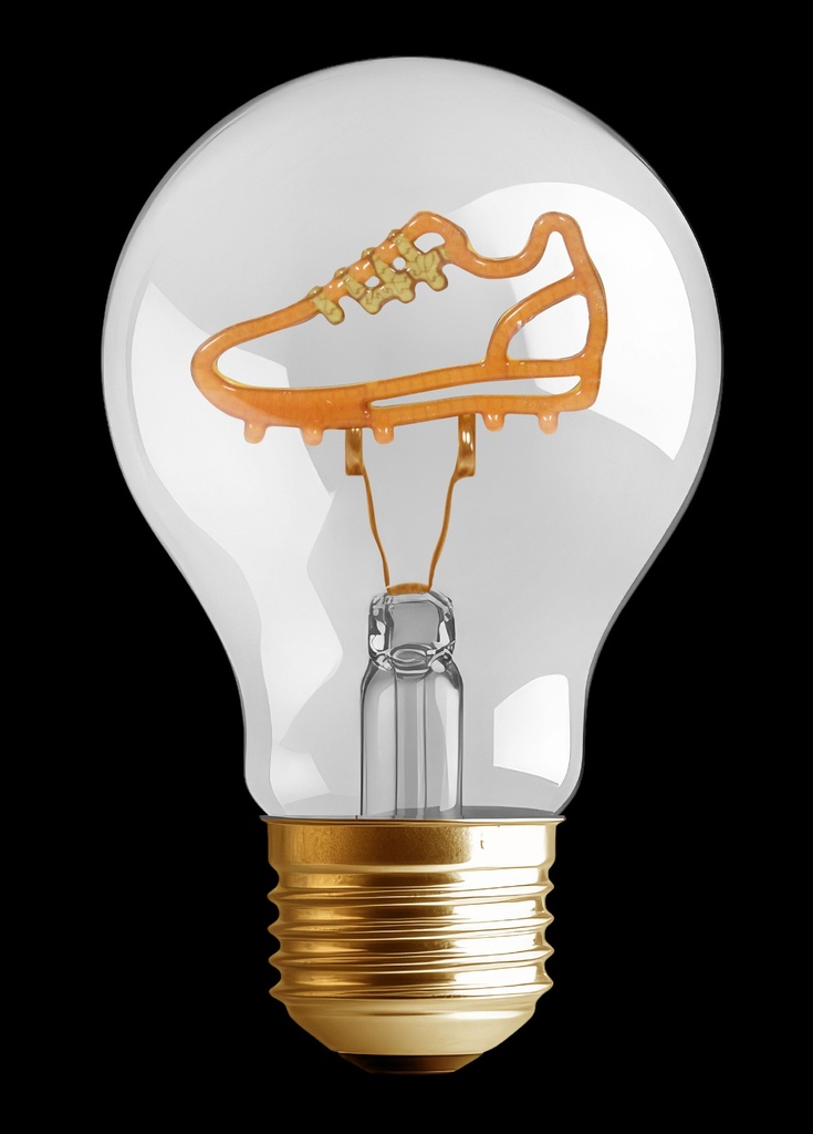 [253039] Synergy 21 LED Deko Bulb A68 Fußballschuh, aufladbar