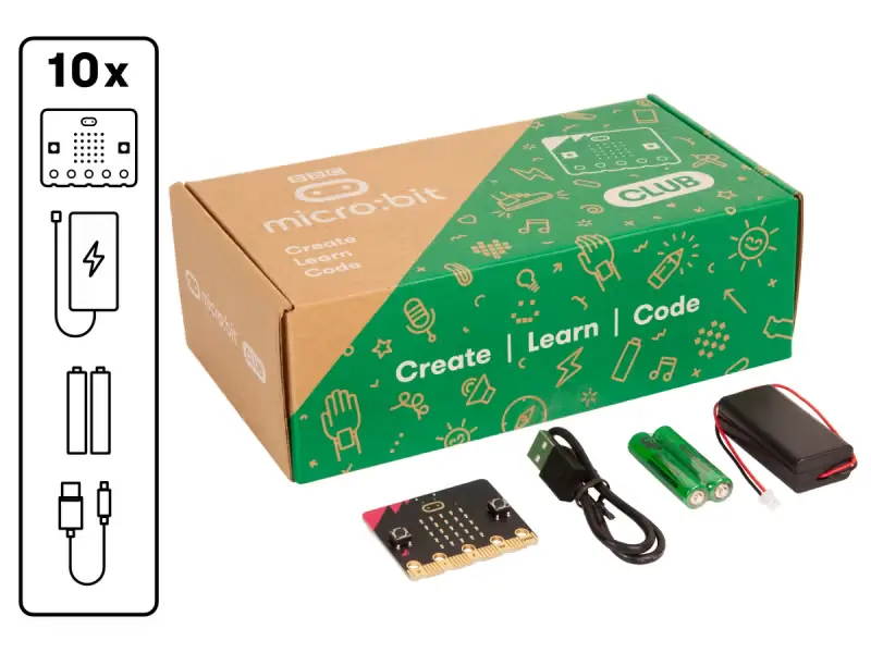 [217617] micro:bit Go - Club Bundle (10 Starter Sets)