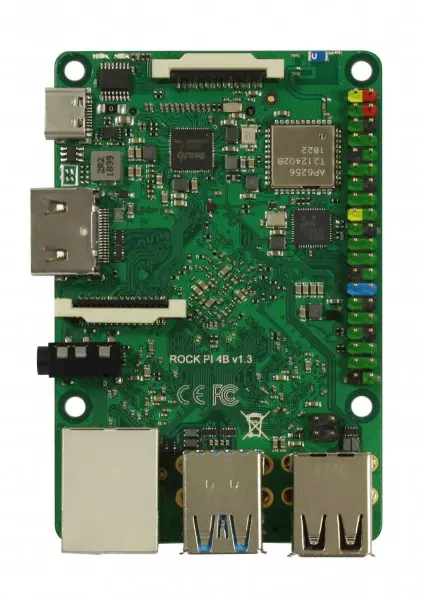 [177009] Rock Pi 4 Model A 2GB V1.4 (ohne WLAN/Bluetooth/PoE