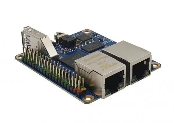 [184313] Rock Pi E D8W7P1 Dual Ethernet Board RK3328 1GB RAM 802.11ac, 2.4G&5G (PoE ready)