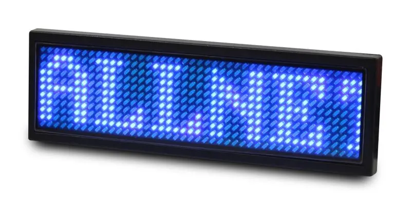 [167017] ALLNET Namensschilder elektronisch programmierbar