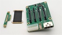 [187729] Rock Pi 4 SATA HAT Penta NAS Platine für Netzwerkspeicher