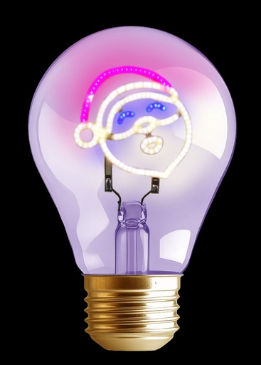 [250430] [250430] Synergy 21 LED Deko Bulb Weihnachtsmann, aufladbar