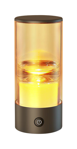 Synergy 21 LED Teelicht Akku, outdoor IPX5, Touch Switch dimmbar, stahlgrau